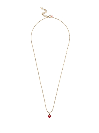 Enamel Copenhagen Amore Necklace Red